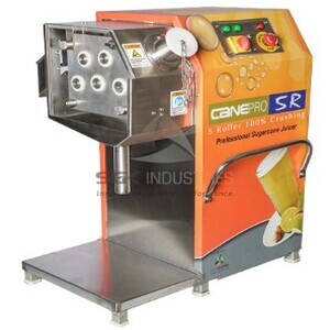 5 Rollers Sugarcane Juice Machine